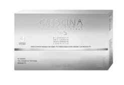 Crescina MPS 1700 UOMO Transdermic Isole Follicolari Ri-crescita Trattamento Completo 20 + 20 Fiale