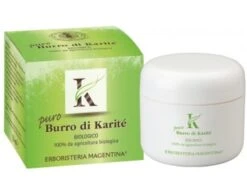 Erboristeria Magentina Puro Burro Di Karité Biologico Pelle Secca 50 Ml