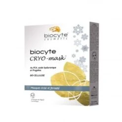 Biocyte Mask Cryo Boite Maschera Viso Bio-cellulosa Che Elimina I Segni Di Affaticamento 4 Pezzi