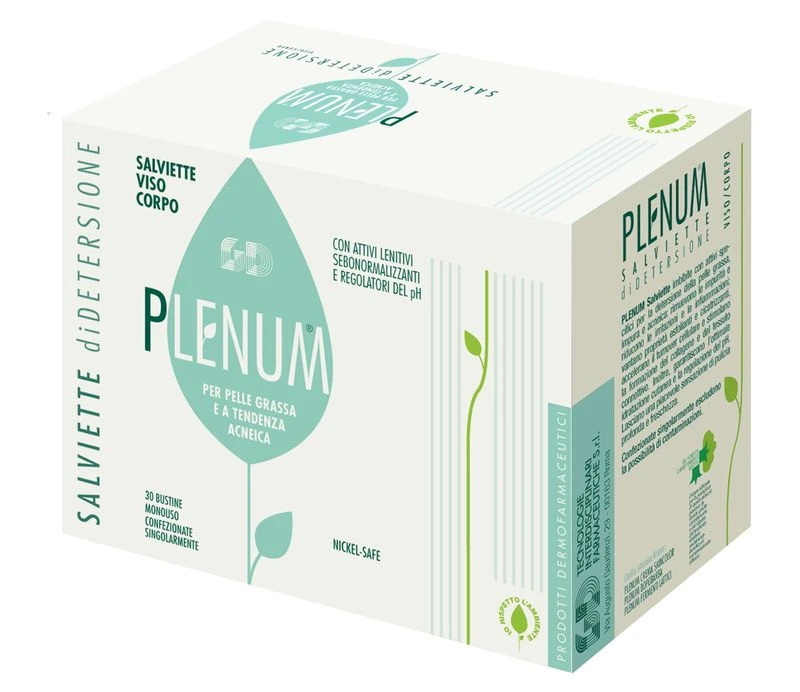 Gd Srl Plenum Salviette Detersione Monouso Per Pelle Grassa Ed Acneica 30 Bustine 3 Gd Srl Plenum Salviette Detersione Monouso Per Pelle Grassa Ed Acneica 30 Bustine