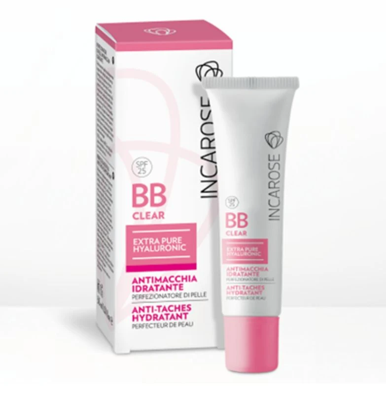 Incarose BB Clear SPF 25 Extra Pure Hyaluronic Antimacchia Idratante Light 30ml 3 Incarose BB Clear SPF 25 Extra Pure Hyaluronic Antimacchia Idratante Light 30ml