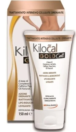 Kilocal Gold Cell Trattamento Intensivo Drenante 150ml