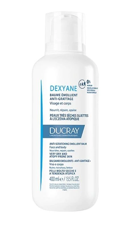 Ducray Dexyane Balsamo Emolliente Anti-grattage 400ml 3 Ducray Dexyane Balsamo Emolliente Anti-grattage 400ml