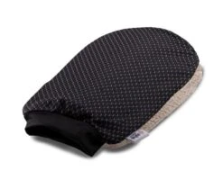 Isha Cosmetics Guanto Esfoliante Per Viso E Corpo Colore Nero 1 Pezzo