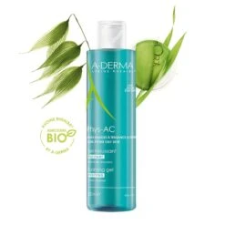 A Derma A-Derma Phys-AC Gel Detergente Purificante - Pelle Grassa A Tendenza Acneica 200ml