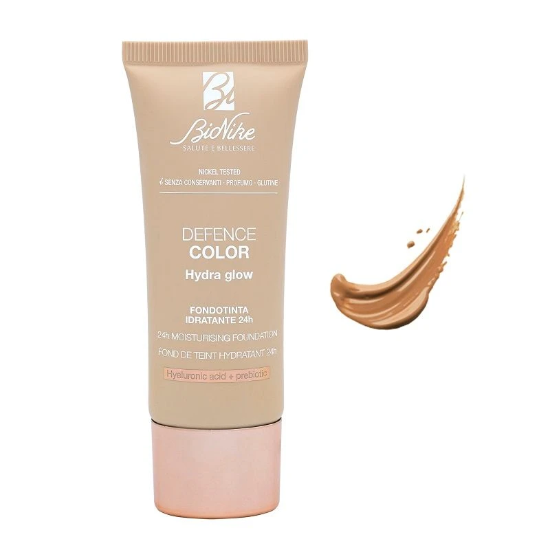 Bionike Defence Color Hydra Glow Fondotinta Idratante 24h N.106 Biscuit 30ml 3 Bionike Defence Color Hydra Glow Fondotinta Idratante 24h N.106 Biscuit 30ml