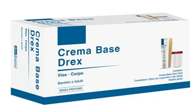 Crema Base Drex Emulsione Emolliente Viso/Corpo 50ml 3 Crema Base Drex Emulsione Emolliente Viso/Corpo 50ml