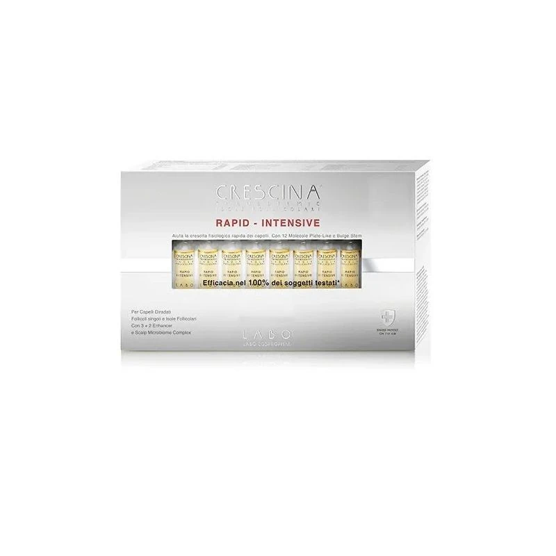 Crescina Transdermic Isole Follicolari Rapid-Intensive 1900 Uomo 20 Fiale 3 Crescina Transdermic Isole Follicolari Rapid-Intensive 1900 Uomo 20 Fiale