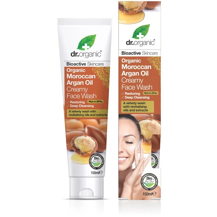 OPTIMA NATURALS SRL Dr Organic Argan Detergente Viso 150ml 3 OPTIMA NATURALS SRL Dr Organic Argan Detergente Viso 150ml