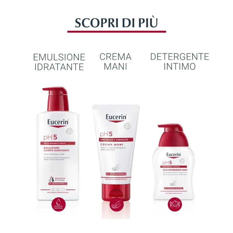 Eucerin PH5 Gel Doccia Dermoprotettivo Bipack 2x400ml 8 Eucerin PH5 Gel Doccia Dermoprotettivo Bipack 2x400ml - immagine 6