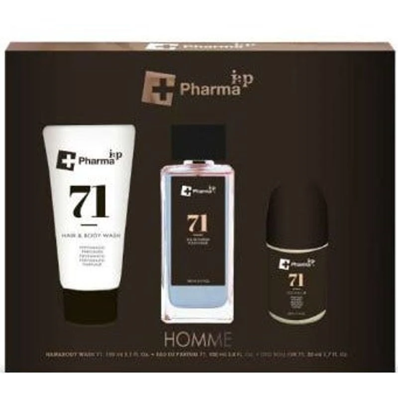 Iap Pharma Cofanetto Per Lui Gel Doccia 150ml + Profumo 100ml + Deodorante Roll On 75ml N.71 3 Iap Pharma Cofanetto Per Lui Gel Doccia 150ml + Profumo 100ml + Deodorante Roll On 75ml N.71