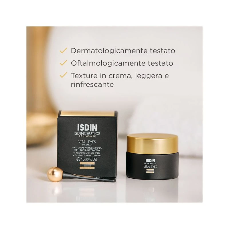 Isdin Isdinceutics Vital Eyes Crema Contorno Occhi 15ml 8 Isdin Isdinceutics Vital Eyes Crema Contorno Occhi 15ml - immagine 6