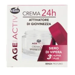 Matt Age Activ Crema 24h Attivatore Di Giovinezza Crema Viso Al Siero Di Vipera 50ml