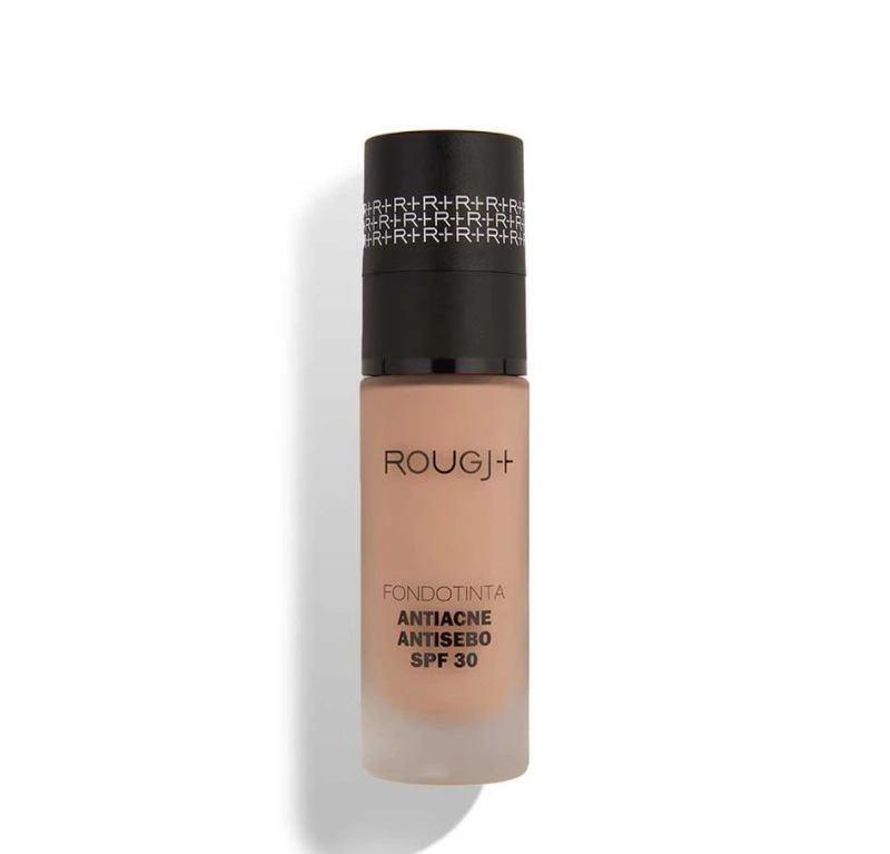 Rougj GlamTech Fondotinta Antiacne Antisebo SPF30 Colore Beige 30ml 3 Rougj GlamTech Fondotinta Antiacne Antisebo SPF30 Colore Beige 30ml