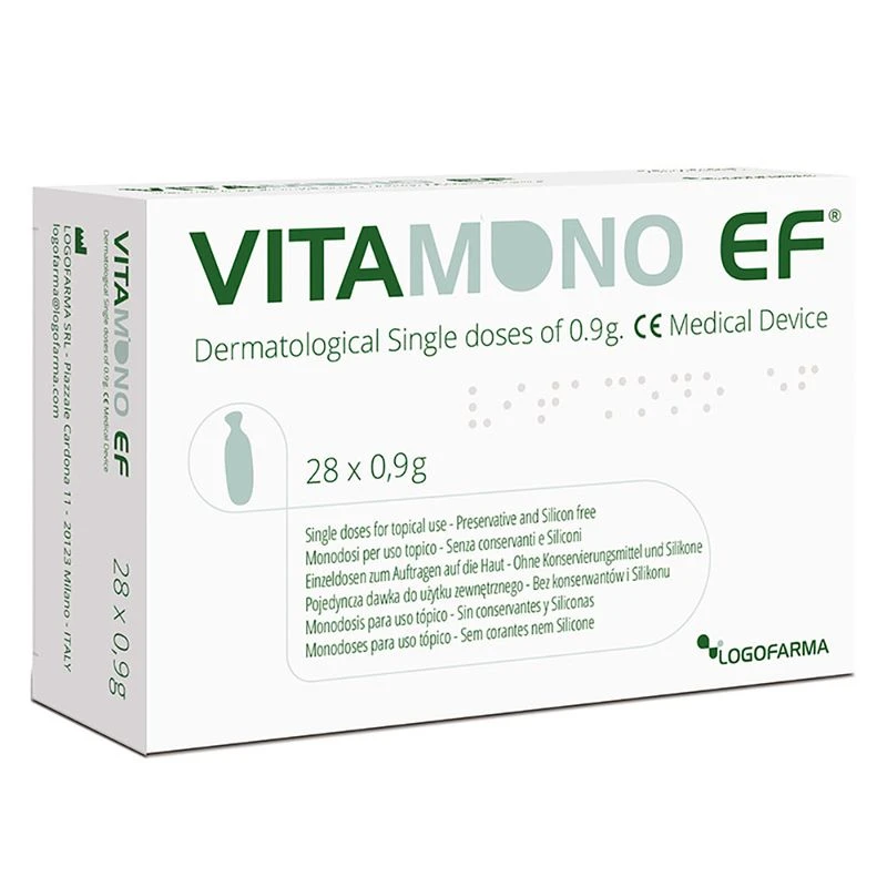 Vitamono EF Monodosi Dermatologiche Da 0, 9gr 3 Vitamono EF Monodosi Dermatologiche Da 0, 9gr