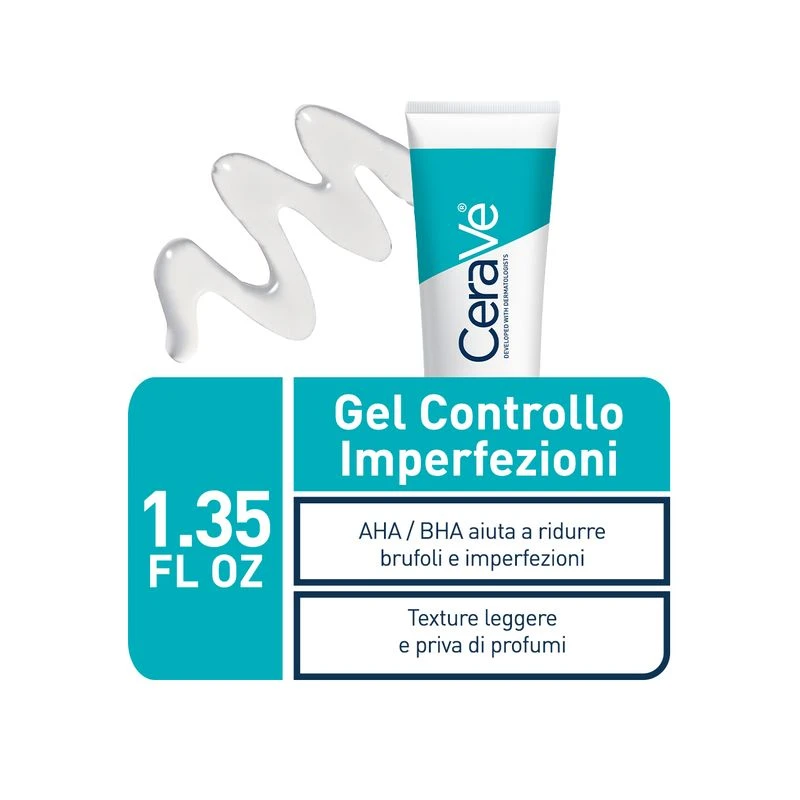 Cerave Gel Controllo Imperfezioni 40ml 4 Cerave Gel Controllo Imperfezioni 40ml - immagine 2